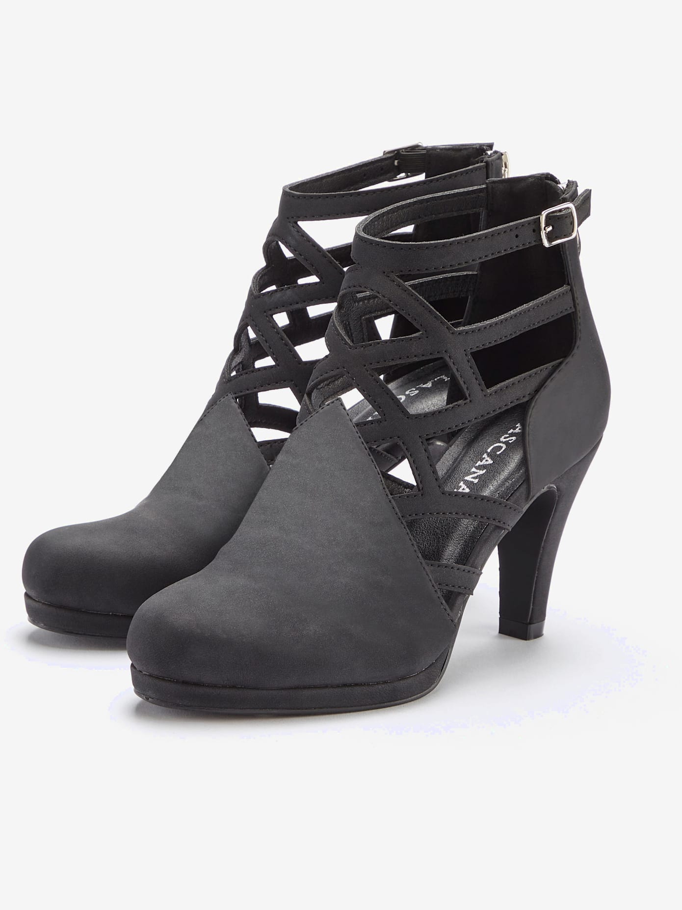 Bottines d'été à découpes tendance