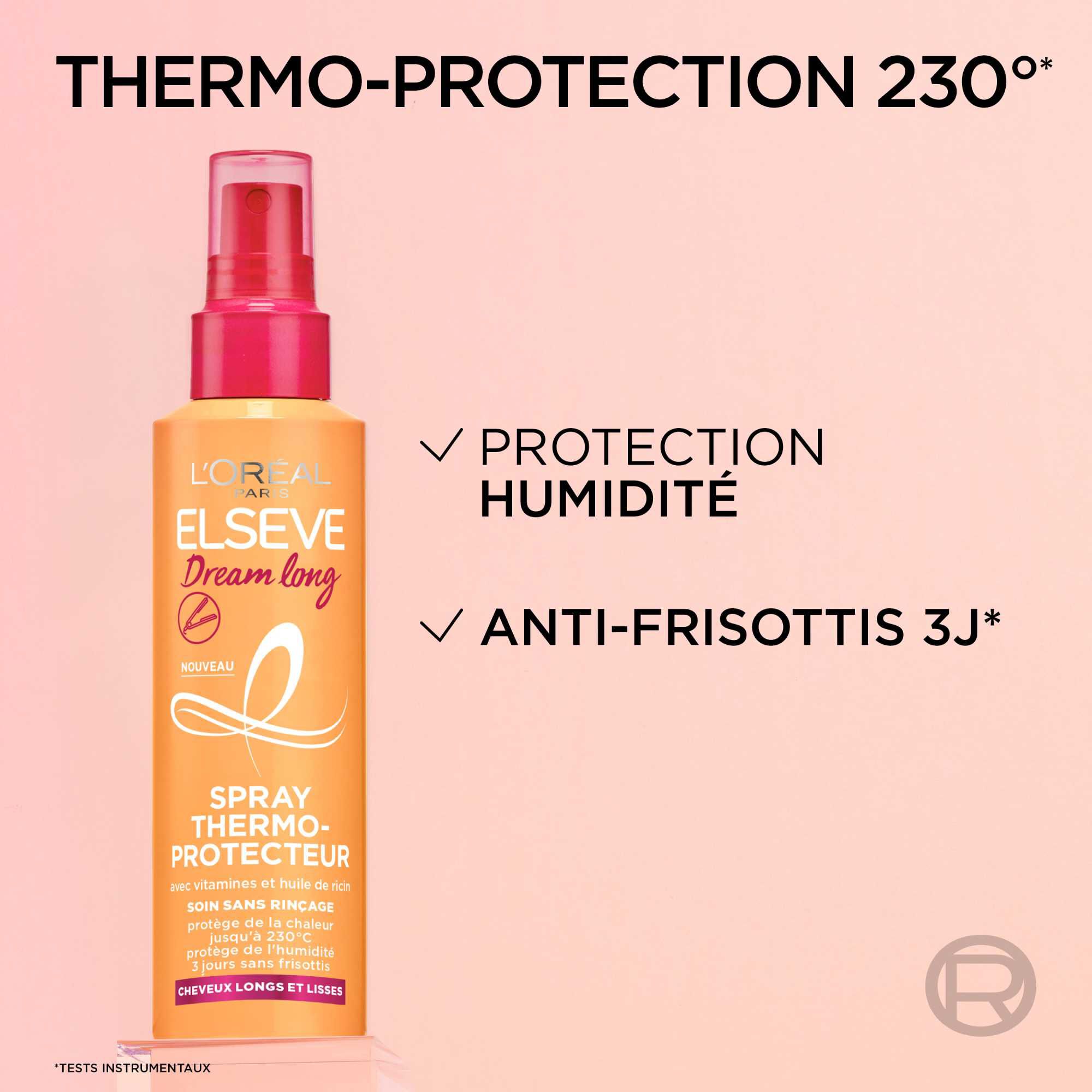 Elseve Dream Long Spray Thermoprotecteur pour Cheveux Longs