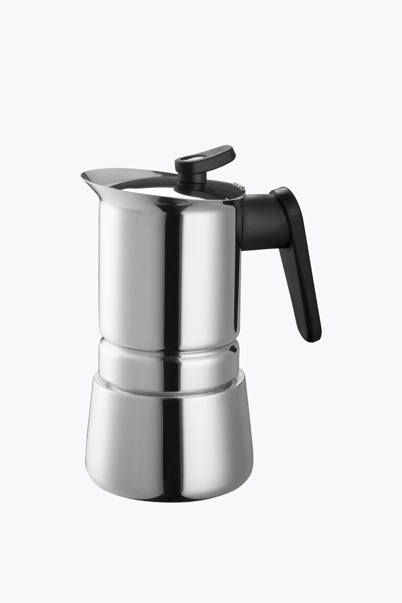 Pedrini Kaffeekocher aus Edelstahl