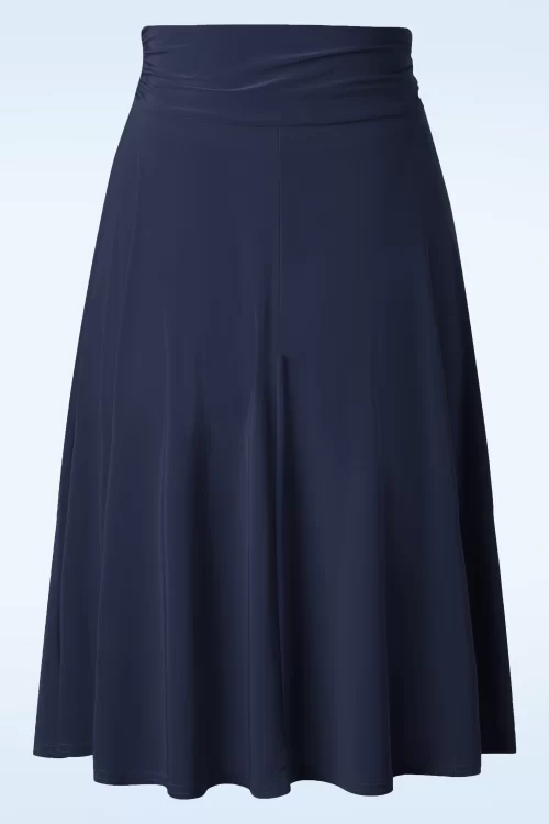 Vintage Chic for Topvintage Aliyah swingrok in marineblauw