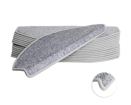 Traptredeset Mount Twist grijs 28x65 cm 15-delig