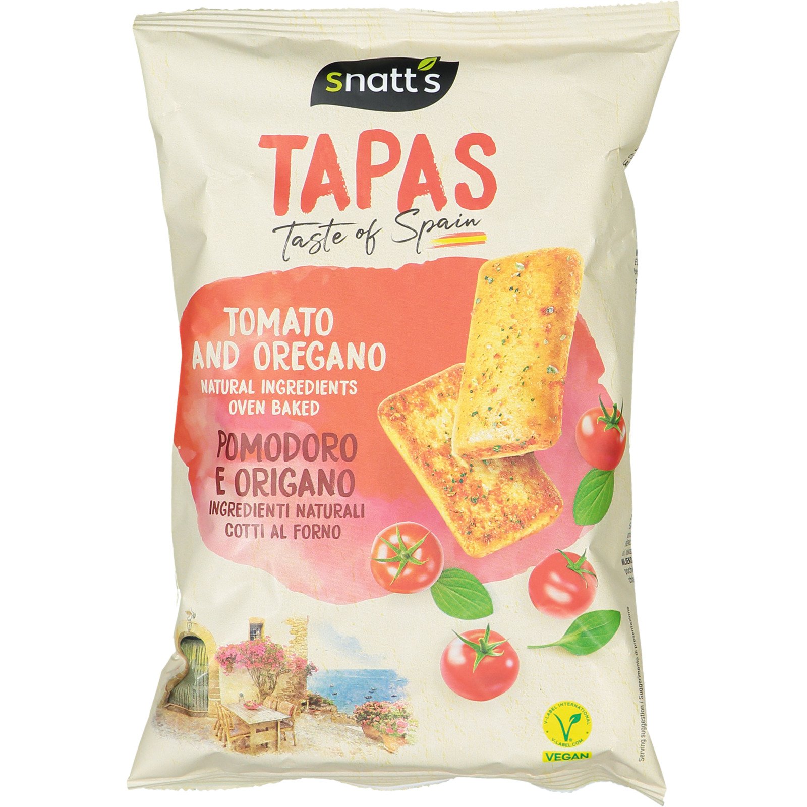 Snatt's Brotsnack Tomate & Oregano 120g