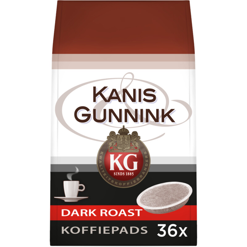 Kanis & Gunnink Dark roast koffiepads