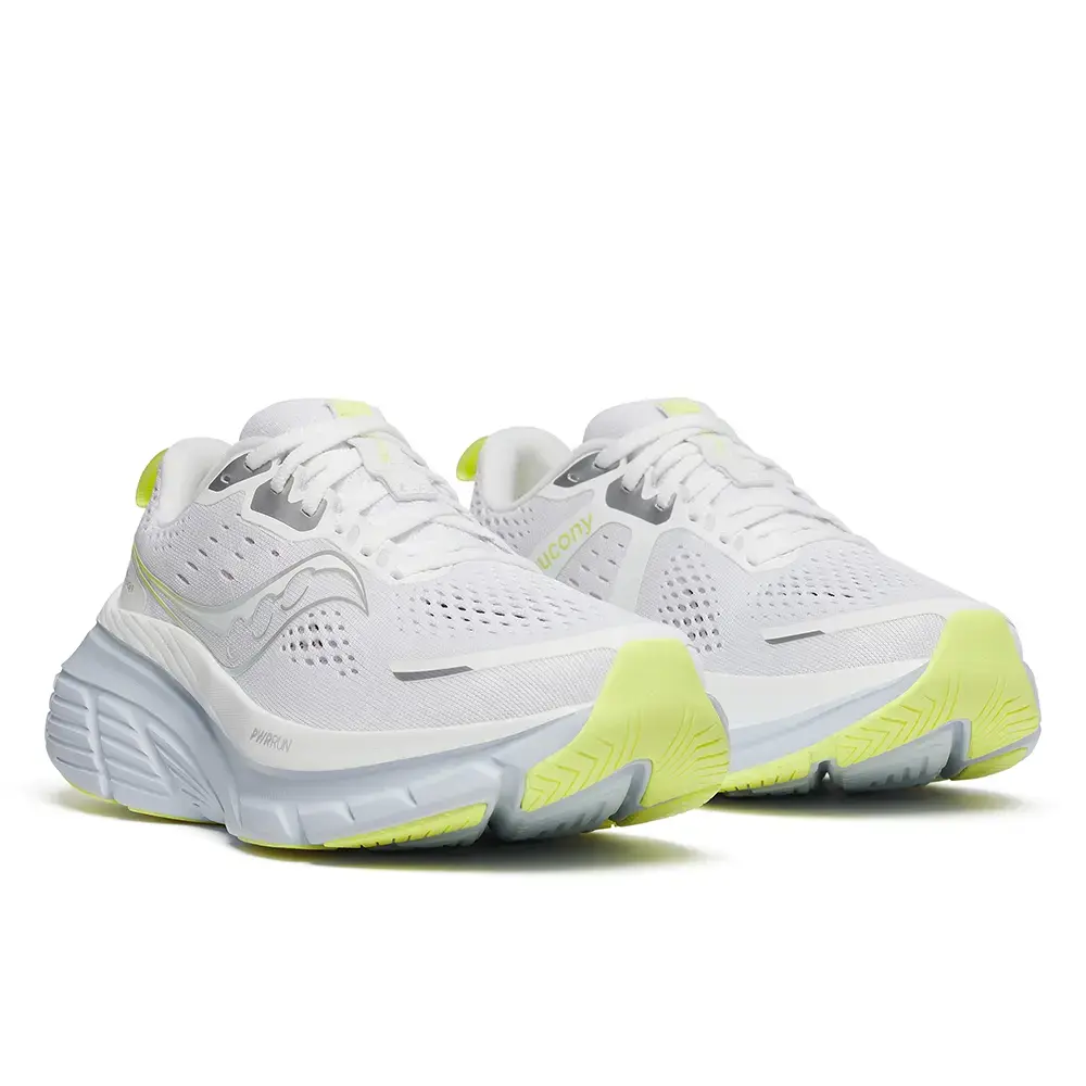 Saucony Guide 18 Hardloopschoenen Wit/Groen Dames