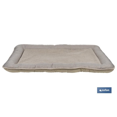 Cama acolchoada para animais de estimação, modelo Coco, 86 x 57 x 7 cm