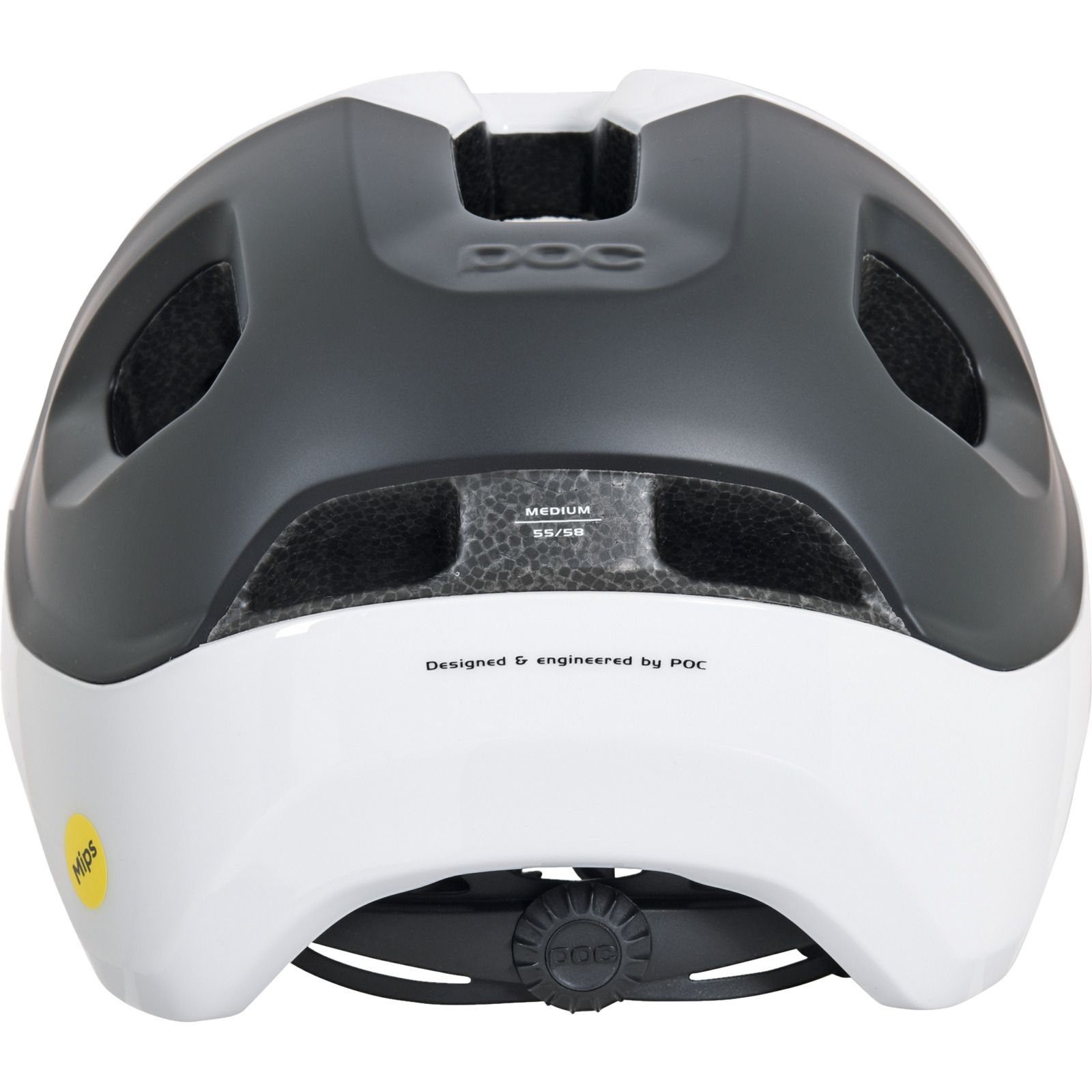 POC Erwachsenen-MTB-Helm Axion Race MIPS L, weiss
