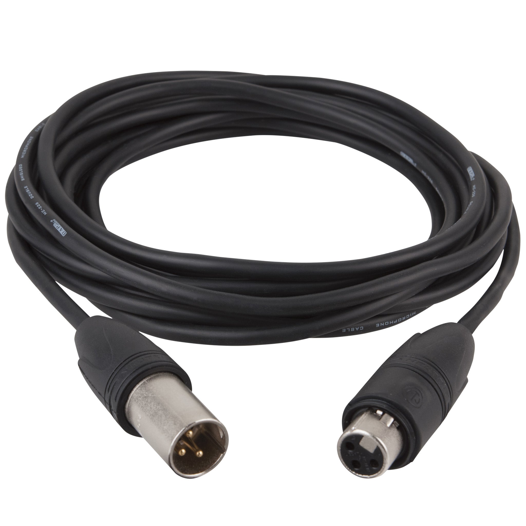 DAP FL82 DMX-kabel XLR 3-pins M-F met Neutrik XX-HD serie 3 meter