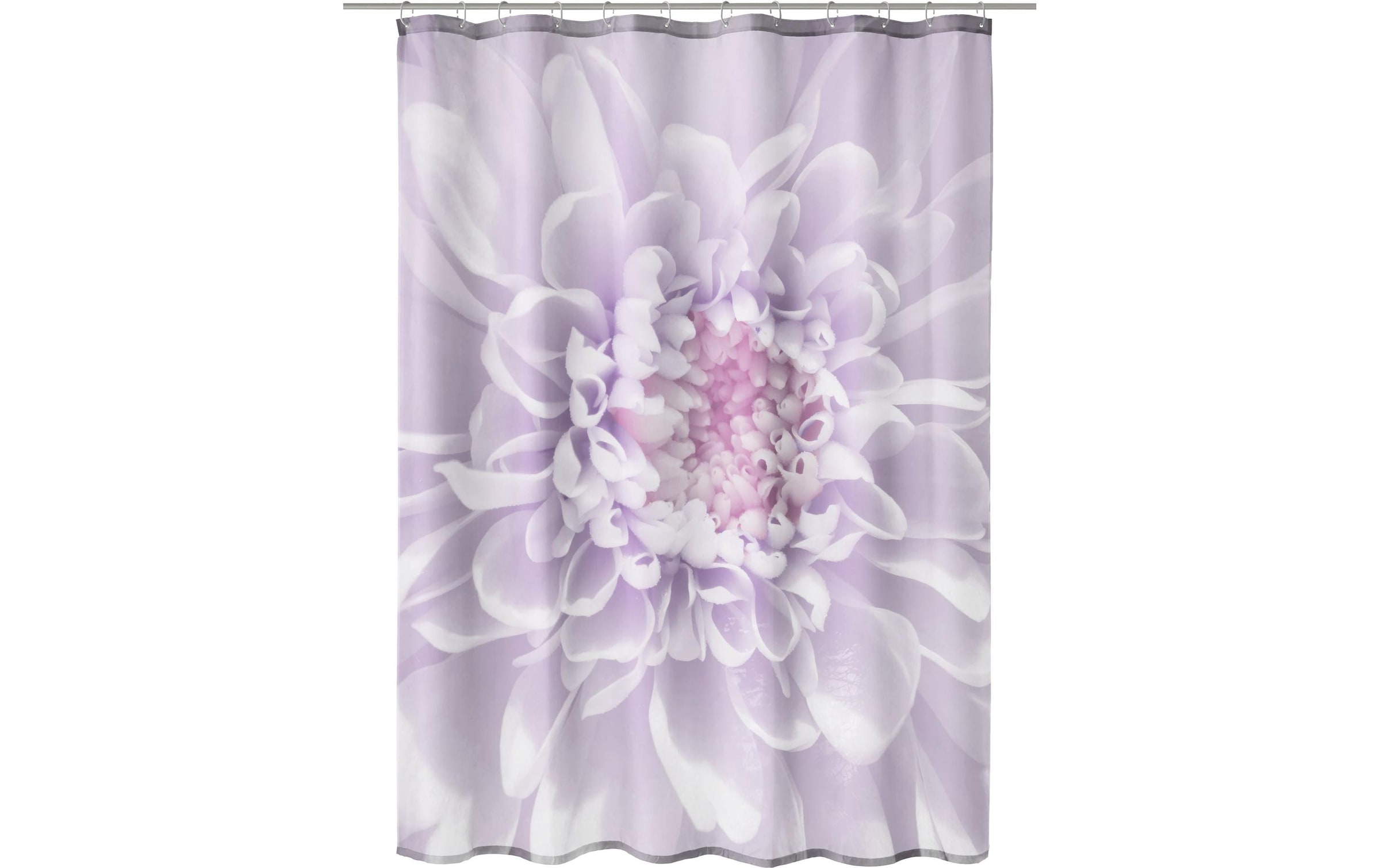 Kleine Wolke Duschvorhang »Dahlia 180 x 200 cm, Lila« Breite 180 cm