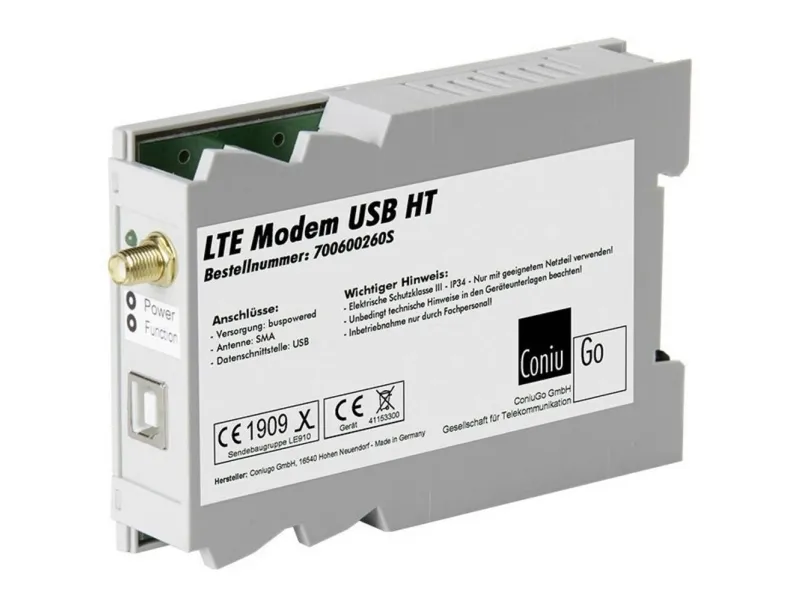 ConiuGo 700600260S LTE-modem 9 V/DC, 12 V/DC, 24 V/DC, 24 V/DC, 35 V/DC Funktion: Alarmering