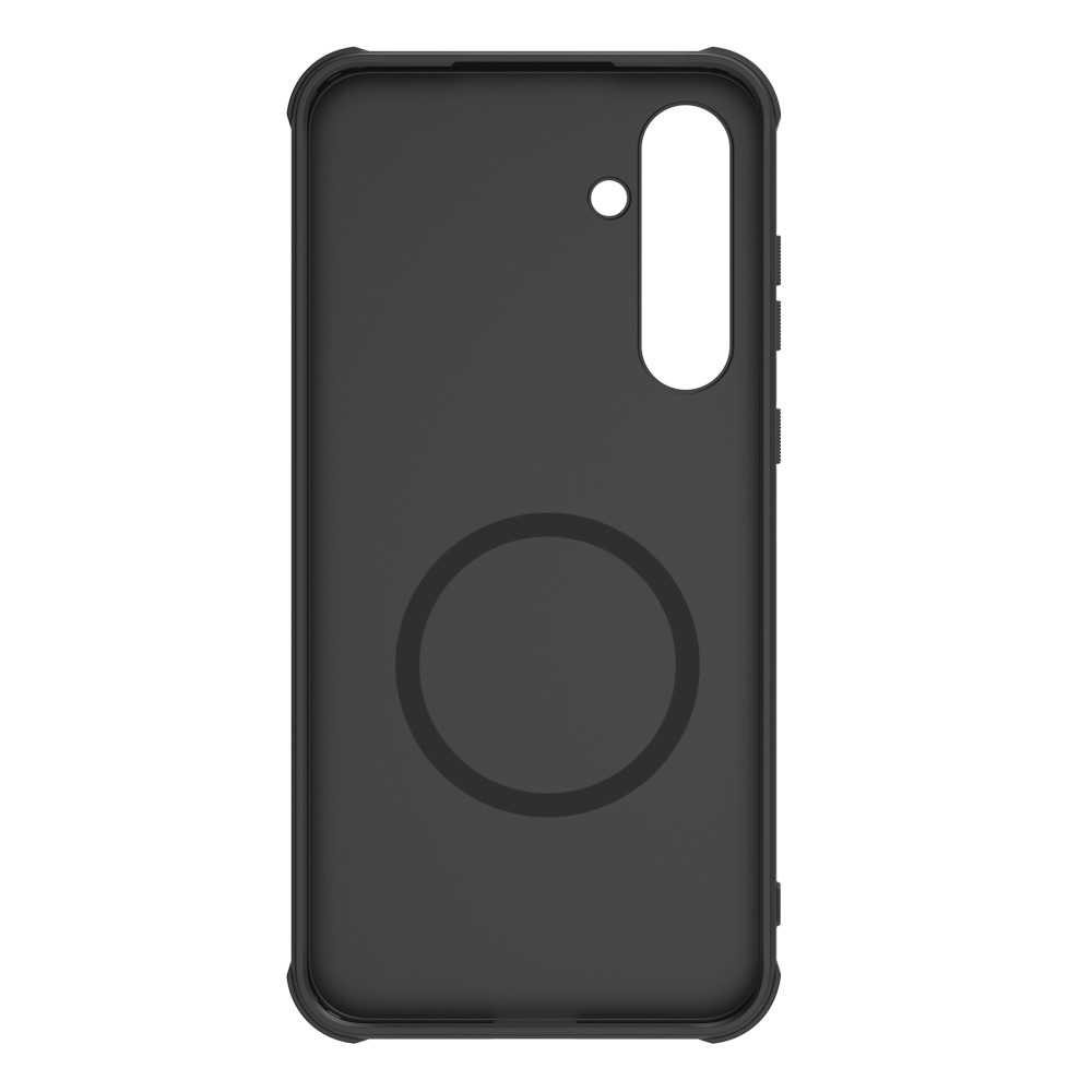 Samsung Galaxy A55 Hardcase Schutzhülle Grip Design MagSafe-Modul - Schwarz