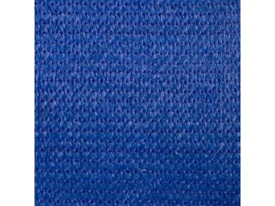 Voile d'ombrage 160 g/m² rectangulaire bleu 4x5 m PEHD