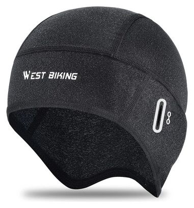 Bonnet d'Eté en Soie Glacée Anti UV Cagoule Noir/Gris