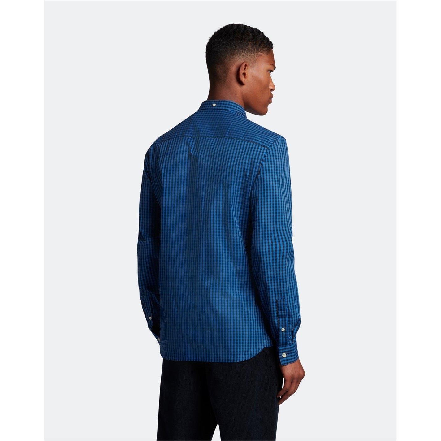 Lyle and Scott Long Sleeve Gingham Shirt