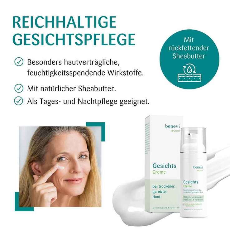 Benevi Neutral Gesichts-Creme, 50 ml
