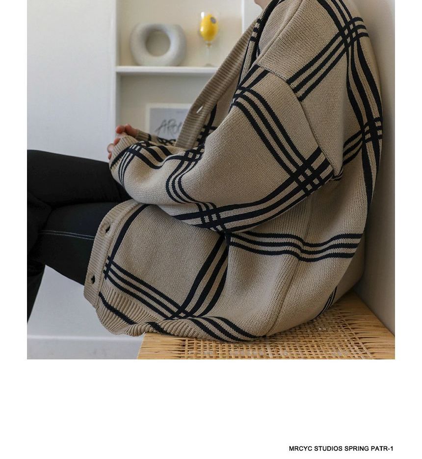 MRCYC - Geruite Cardigan