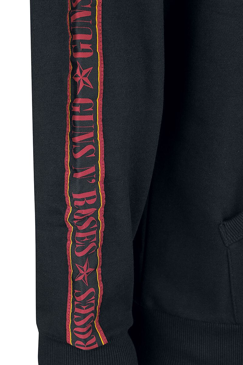 Amplified Collection - Mens Taped Fleece Hoodie | Guns N' Roses Sweat-shirt à capuche
