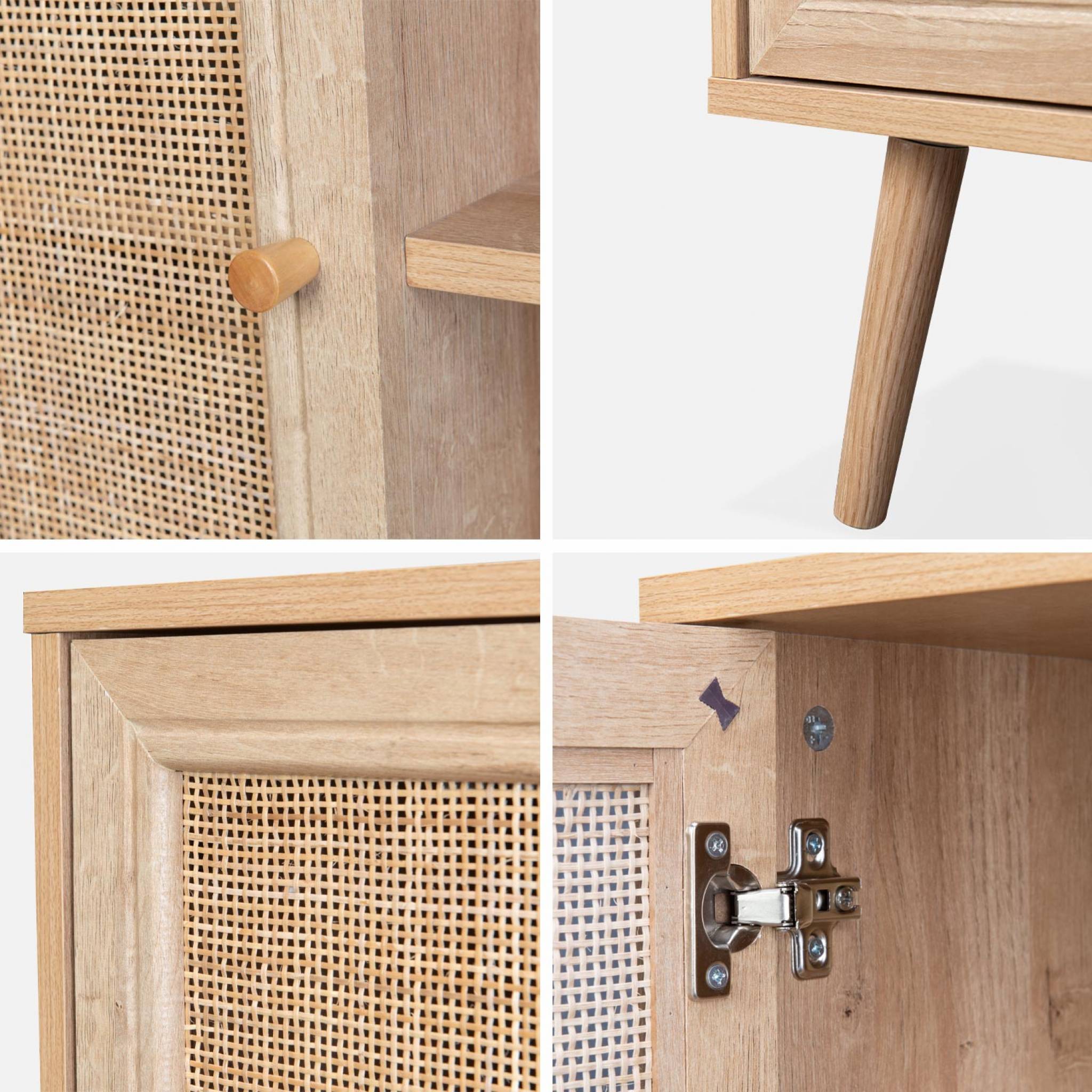 sweeek - Dressoirkastje met rotan
