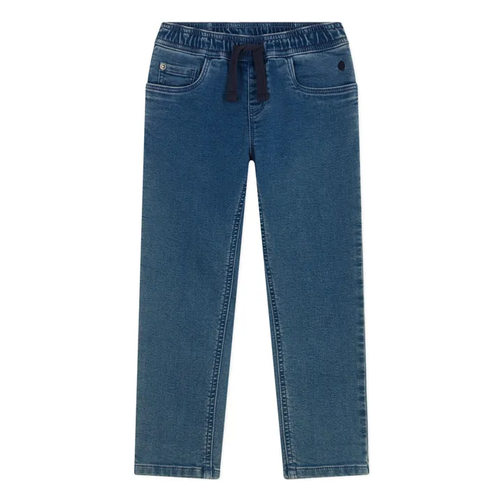 Petit Bateau Pantalon Monny Molleton Denim | Bleu jean