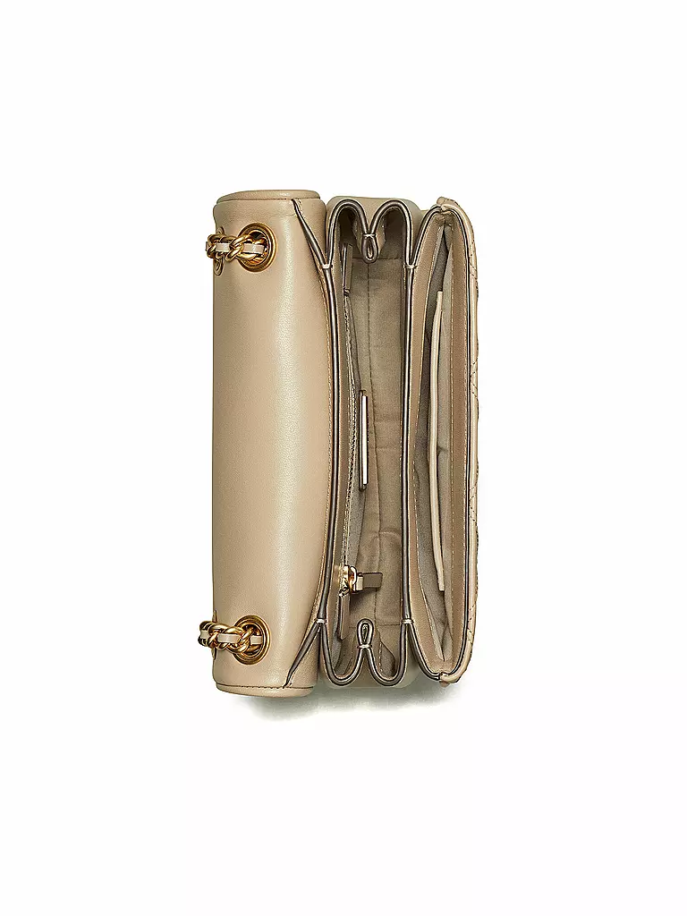 TORY BURCH Ledertasche - Umhängetasche FLEMING SOFT creme