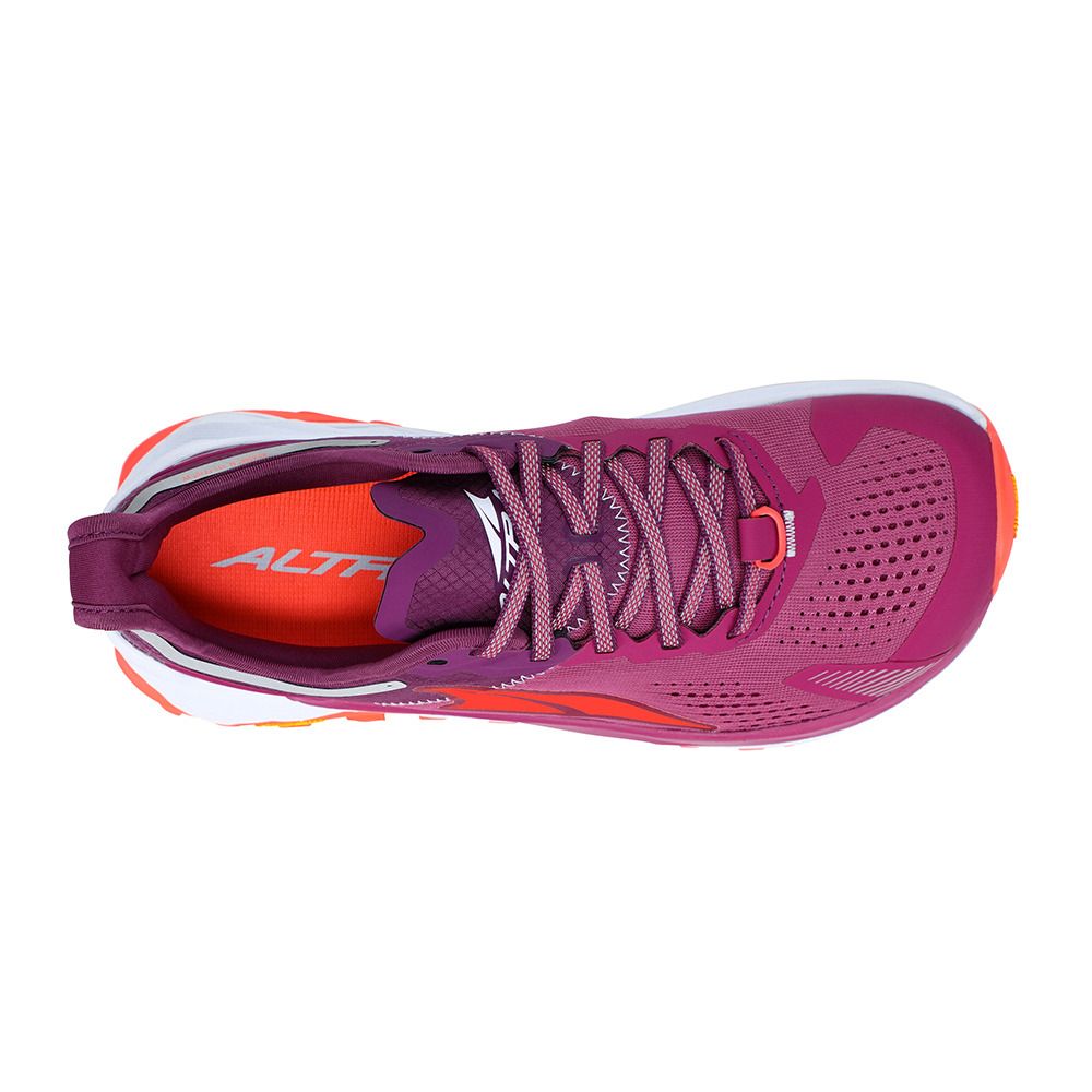 Altra OLYMPUS 5 - Chaussures trail Femme purple/orange
