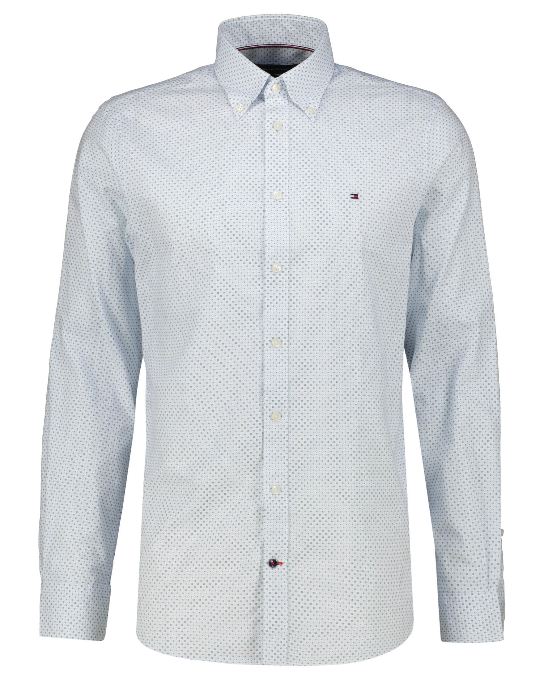 Tommy Hilfiger| Herren Hemd CL-W OXFORD PRINT SF SHIRT Slim Fit Langarm