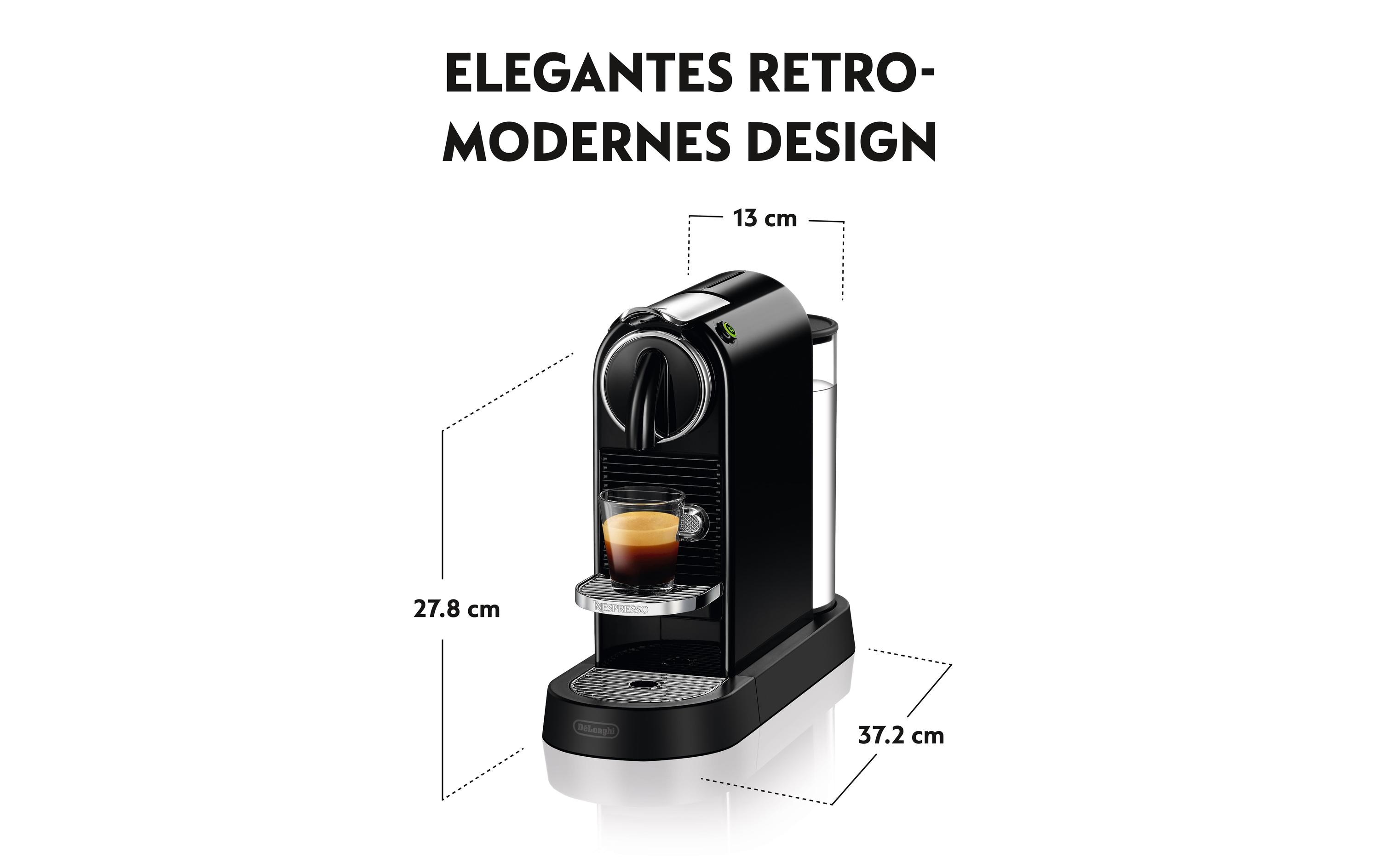Kaffeemaschine Nespresso CitiZ EN167.B Schwarz<br>Kaffeemaschine