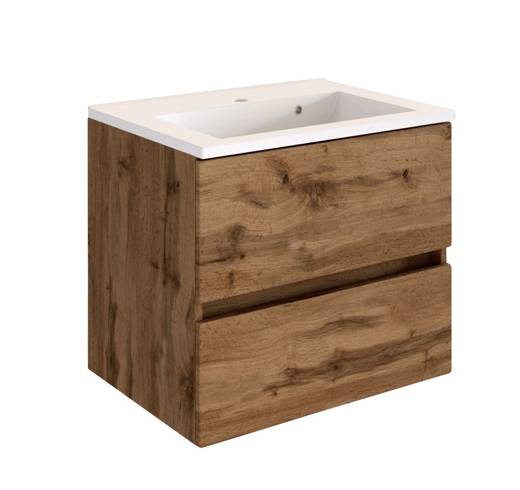 Waschtisch BAABE 60 x 56 cm Wotan Eiche