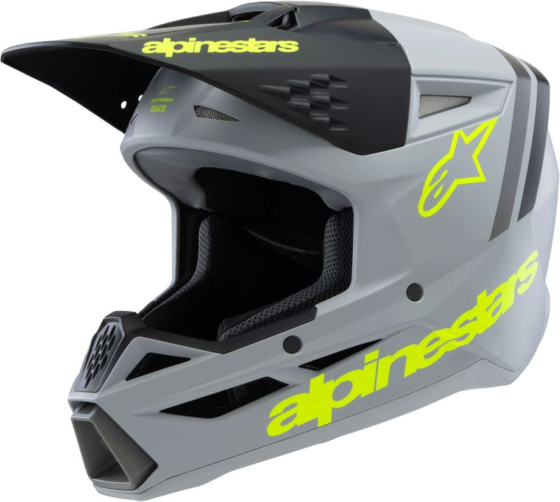 Alpinestars - SM3 - Crosshelm - Lichtgewicht - Thermoplast - Jeugd
