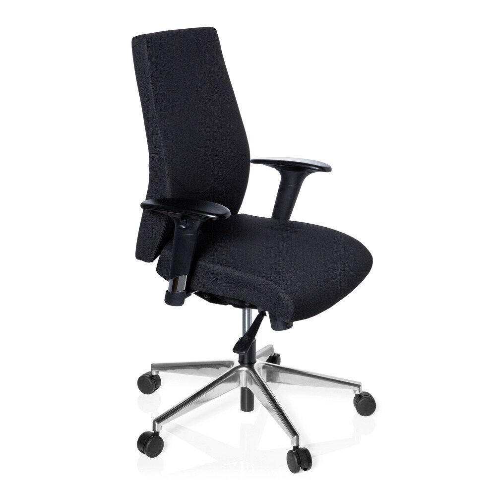 Profi Bürostuhl PRO-TEC 250 Stoff mit Armlehnen (höhenverstellbar) hjh OFFICE
