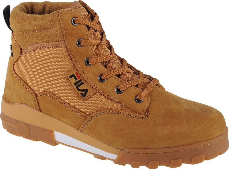 Grunge - Veterboots - Zwart - Leer/Textiel/Suède