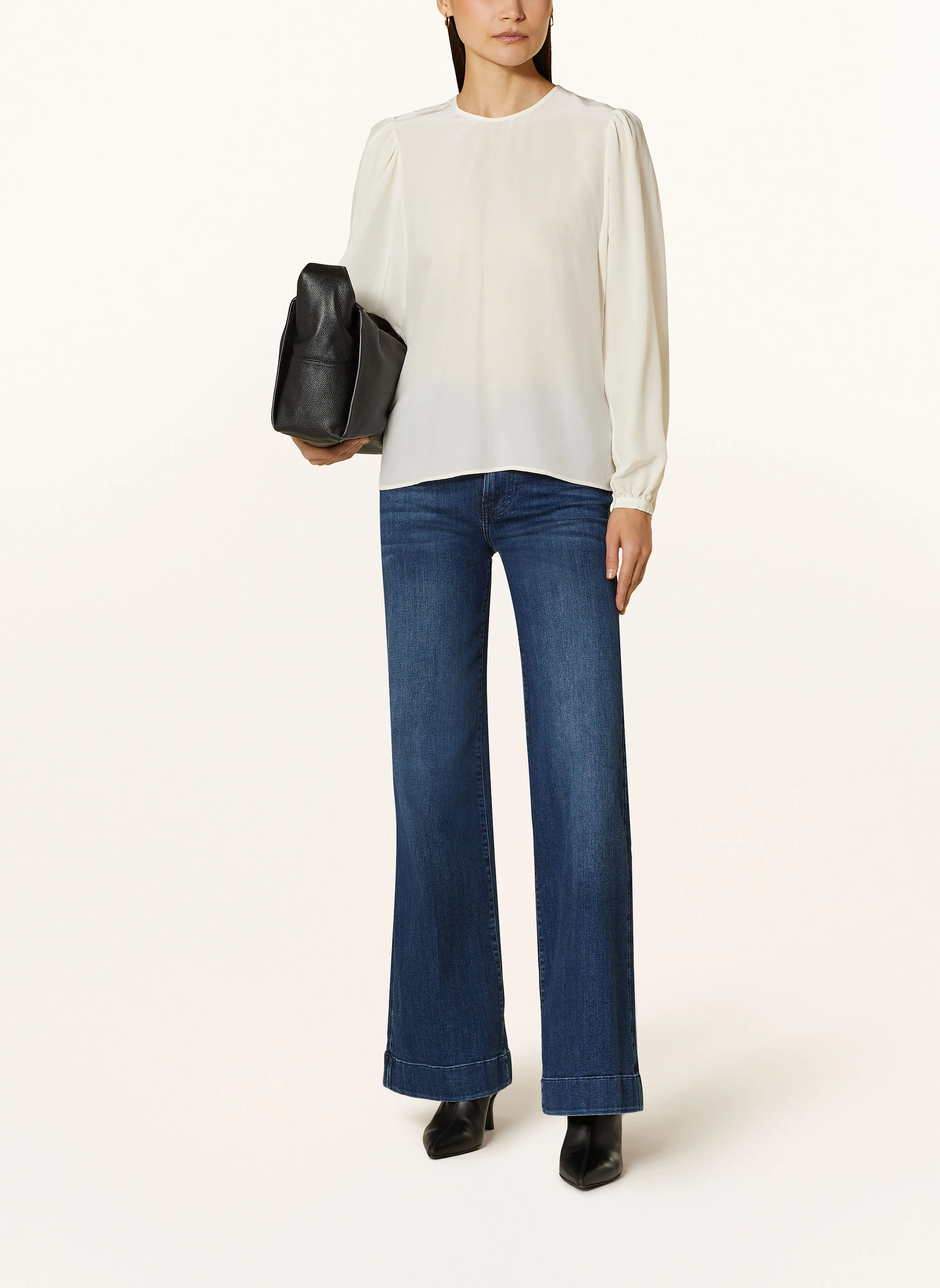 BOSS Blusenshirt IRENNE mit Seide