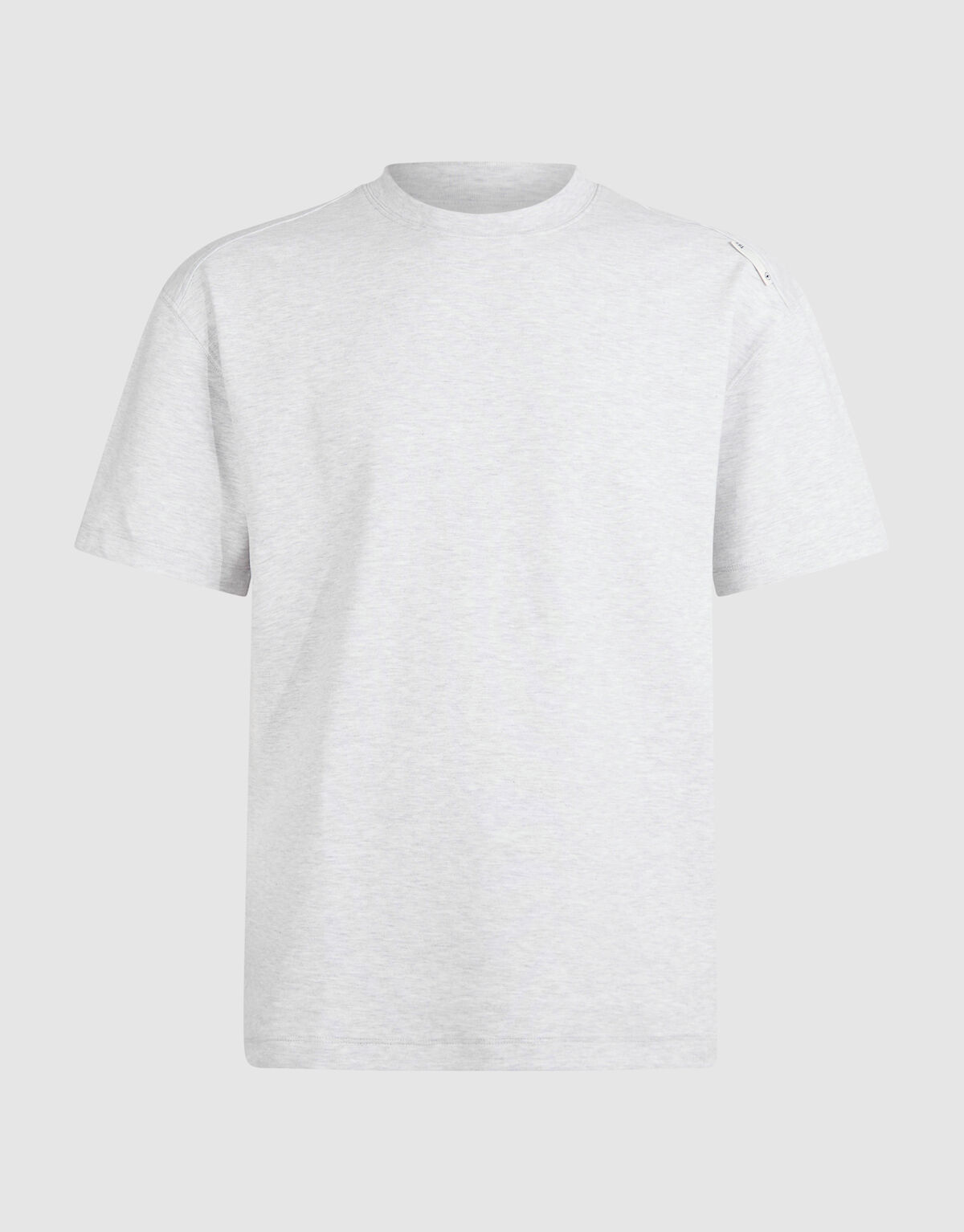 Label Basis T-shirt Lichtgrijs