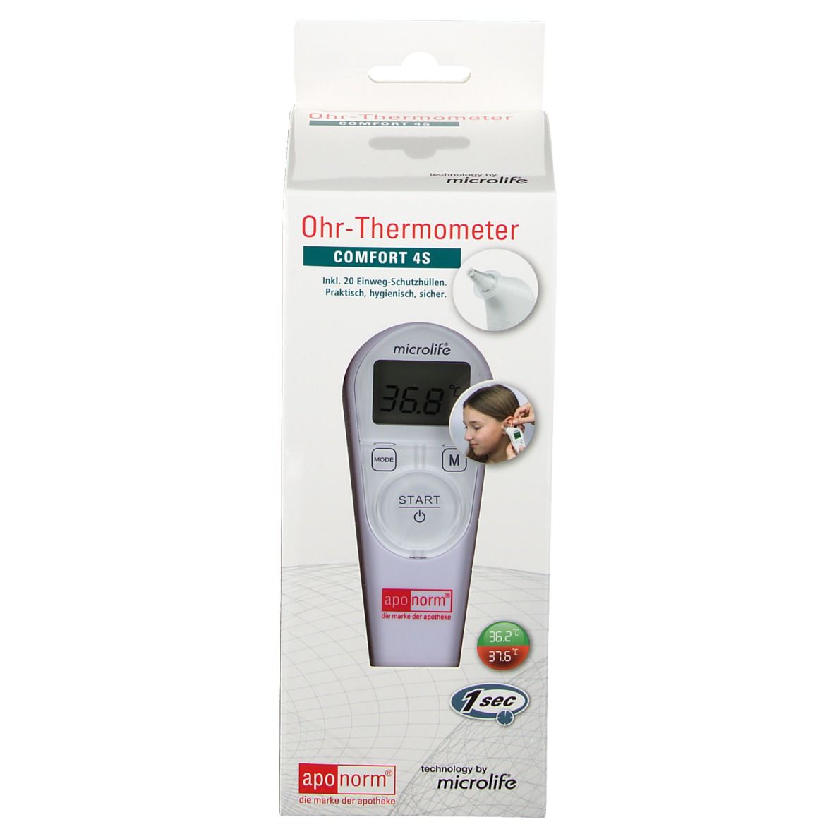 aponorm® Ohrthermometer Comfort 4S
