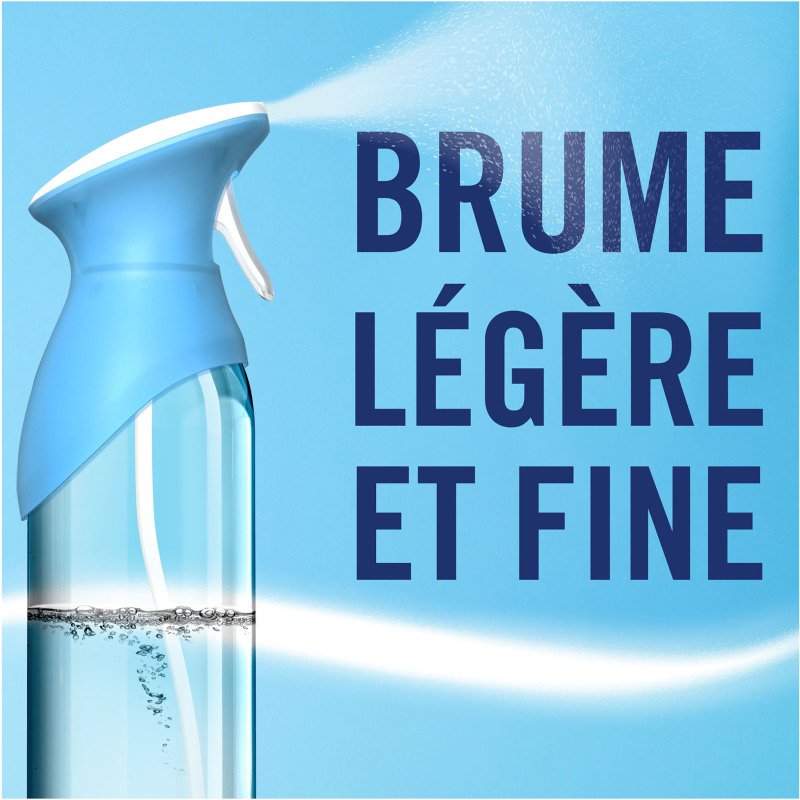 Désodorisant Febreze Brume d'air Pureté de coton - Aérosol 185 ml