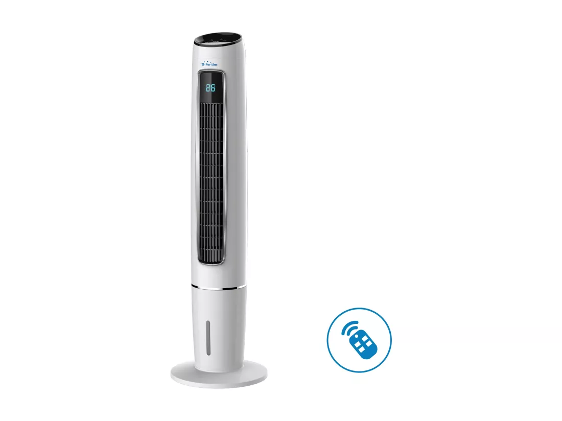 Rafraichisseur d'air par évaporation électronique à débit élevé
