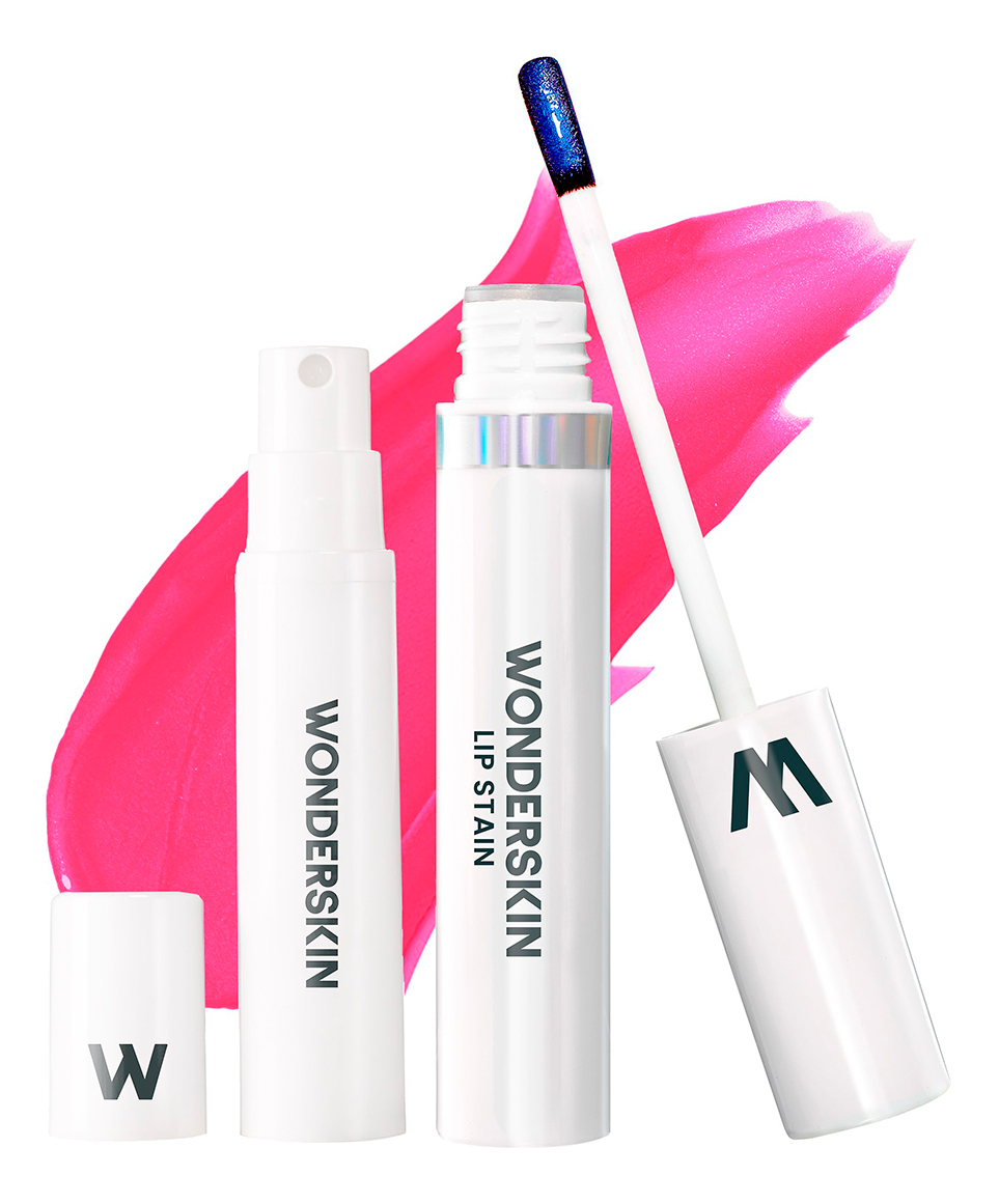 Wonderskin Blading Lip Stain Kit - NEON ROSE