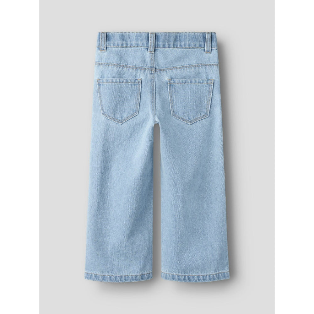 Køb Name It Medium Blue Denim Balloons Nmfrose Wide Emb Jeans 4999-Za
