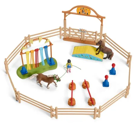 Schleich® 42481 Farm World - Pony Agility Training
