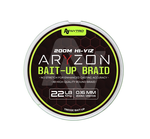 Tresse Feeder Nytro Aryzon Hiviz Bait-Up 0.16mm/10kg (200m)