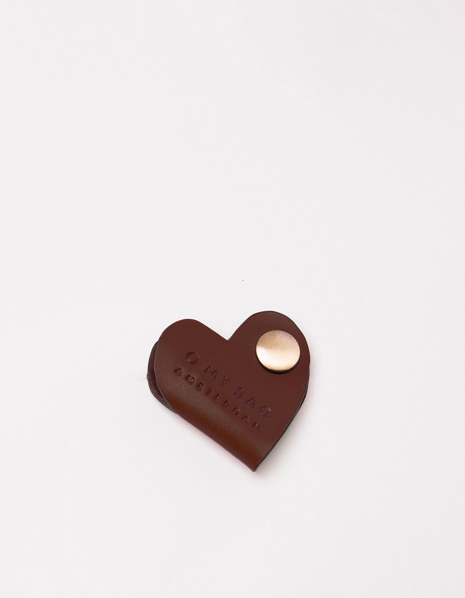 Heart Cord Taco - Chocolate Classic Leather