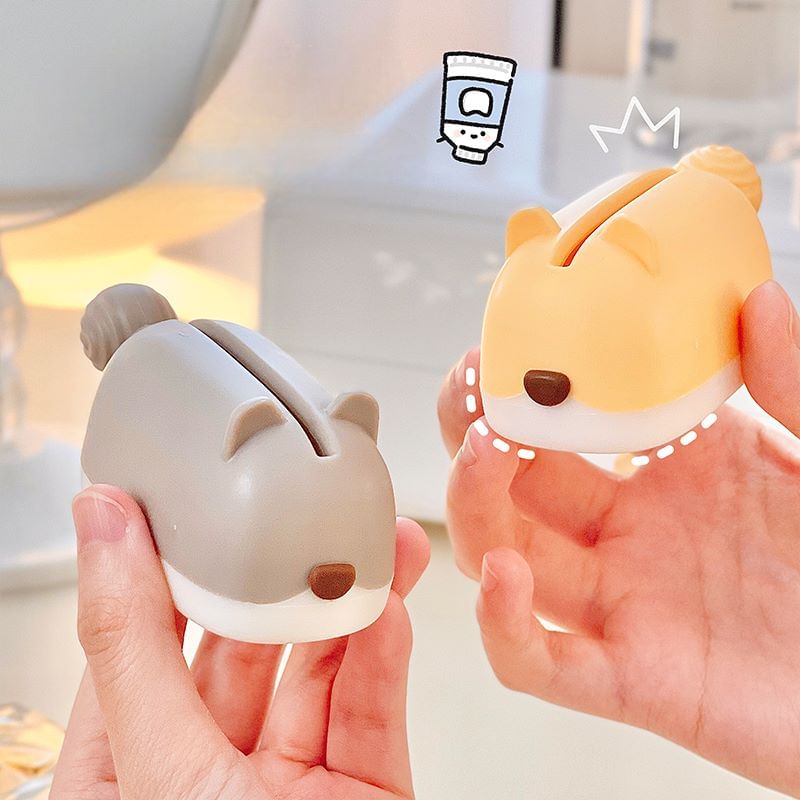 Yunikon - Animal Plastic Tandpasta Knijper / Set