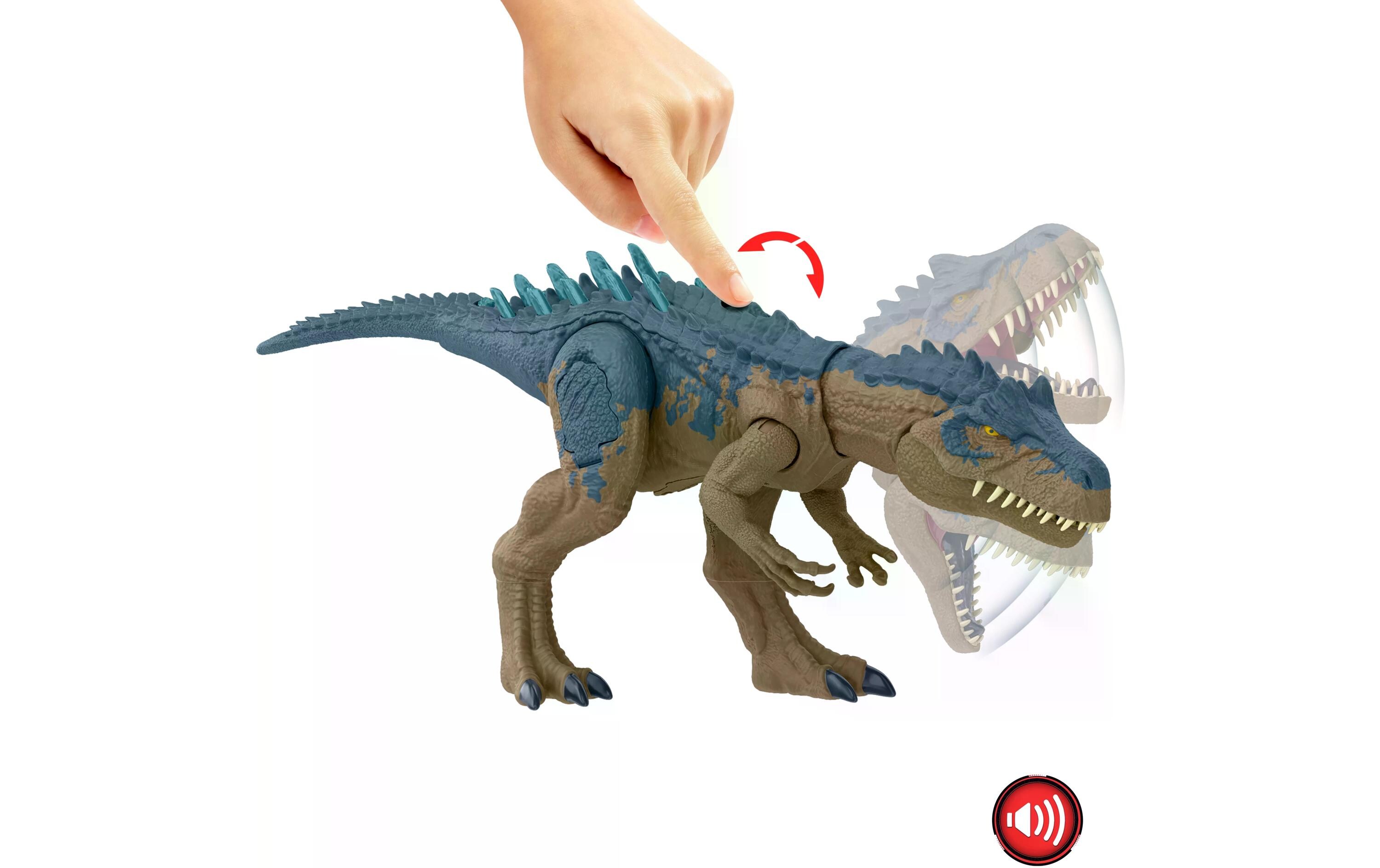 Jurassic World Ruthless AllosaurusDinosaurier-Spielzeug mit Angriffsbewegung und Geräuschen