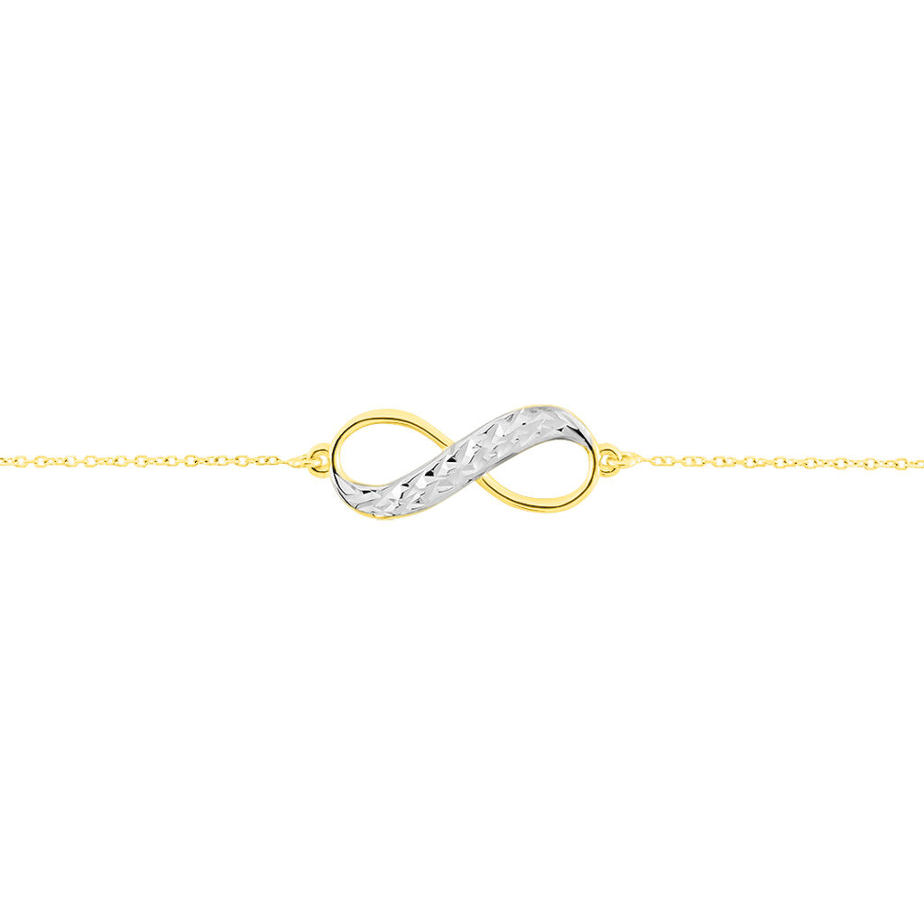 Bracelet Maryeme Infini Diamante Or Jaune