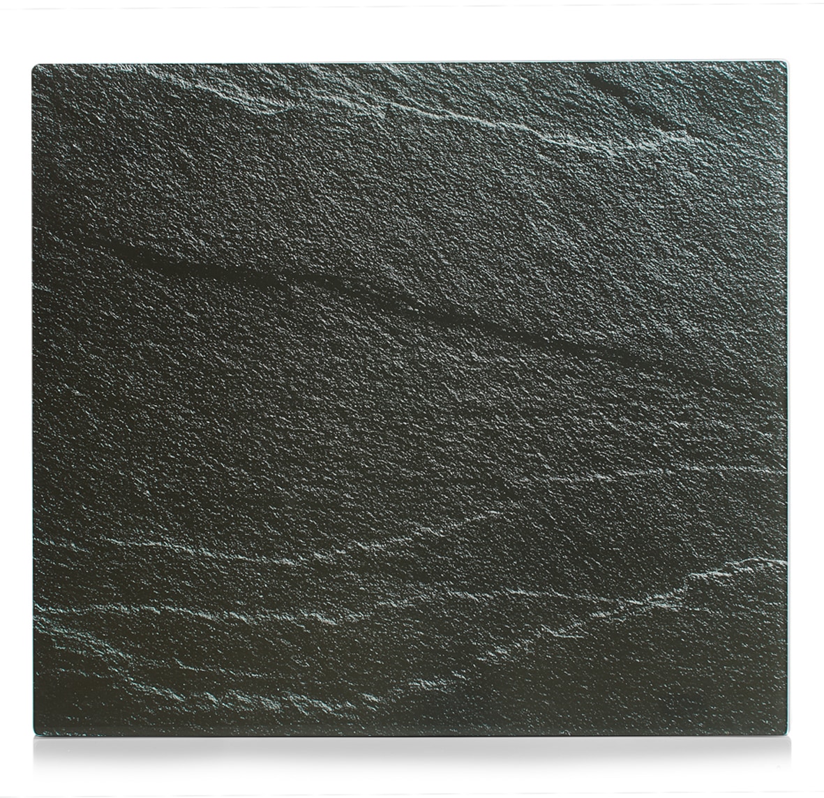 Zeller Present Herdblende-/Abdeckplatte »Schiefer« Silikonfüssen
