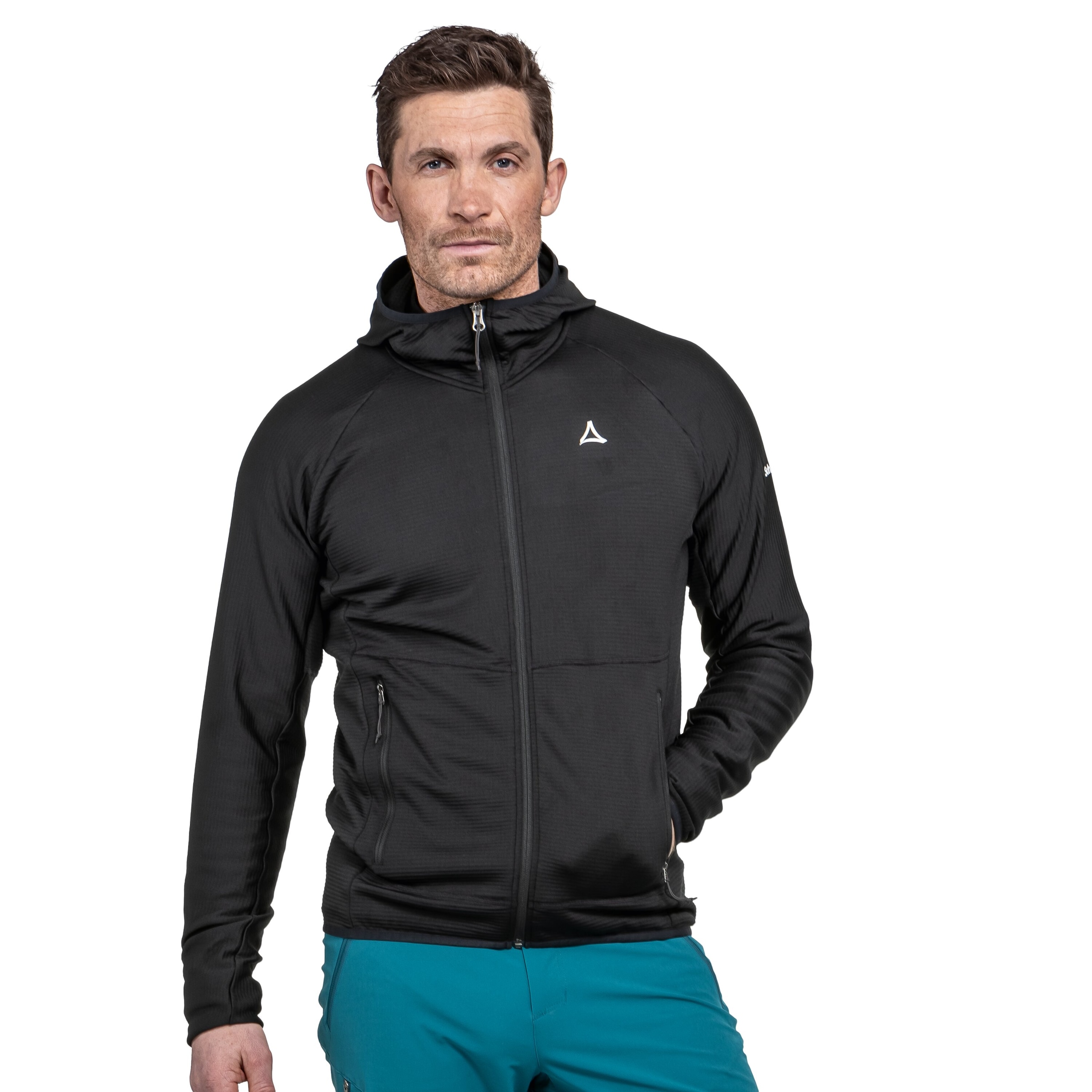 Schöffel Fleecejacke »Fleece Hoody Style Cascata MNS« mit Kapuze Wärmend, atmungsaktiv Übergangsjacke