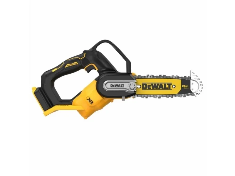DEWALT DCMPS520N-XJ Akku-Astsäge 20 cm Schwert buerstenlos 18 Volt - Leistungsstarke 18 Volt Akku-Astsäge - ideal für die allgemeine Baumpflege Bürstenlose Motor-Technologie für höhere Leistung - kompaktere Abmessungen sowie längere Lebensdauer Stufe