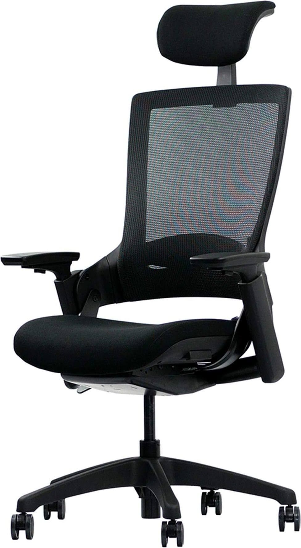 Ergotopia Bürostuhl ergonomischer Schreibtischstuhl NextBack Drehstuhl mit 3D Armlehnen & verstellbarer Kopfstütze