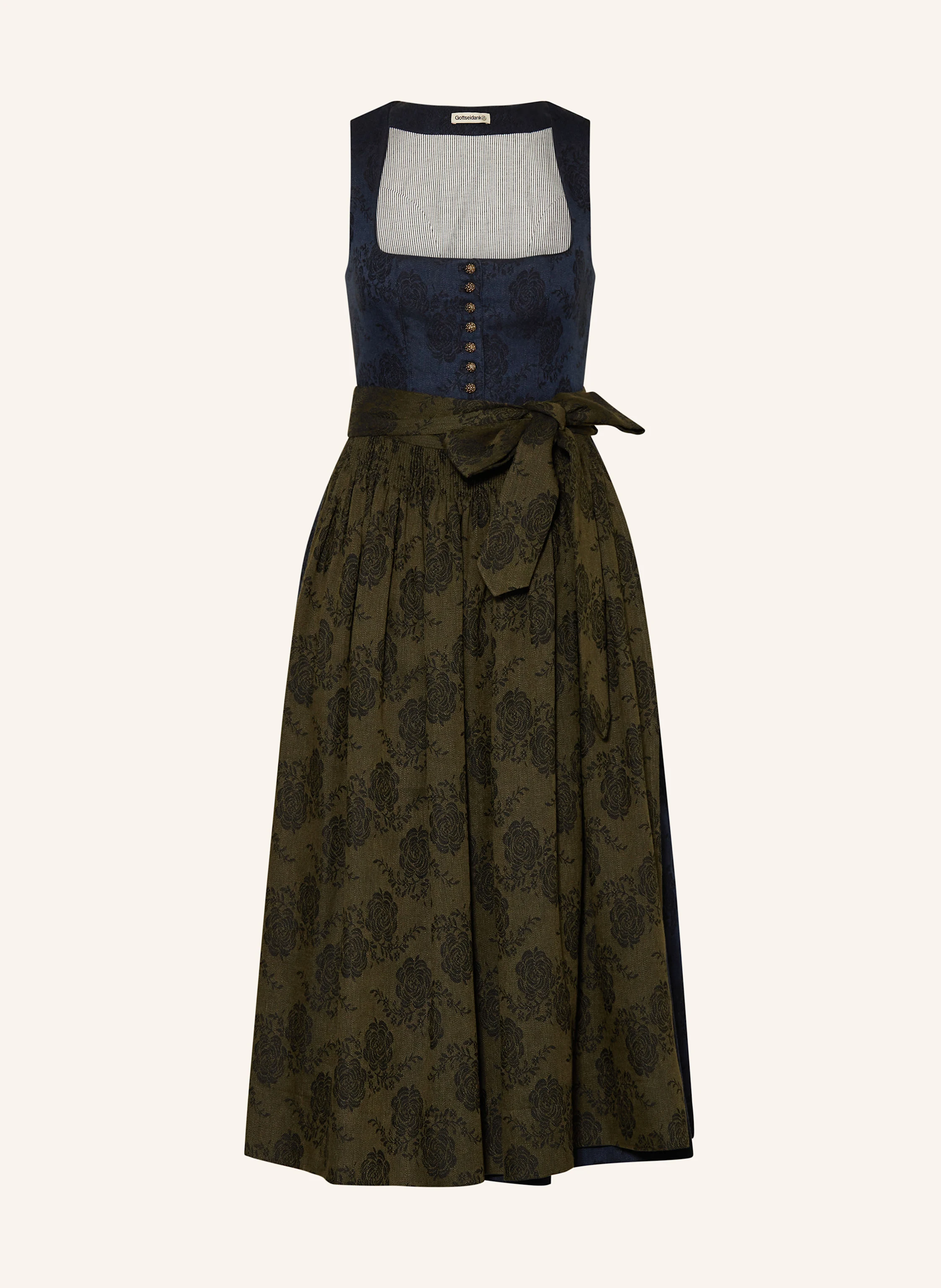 Gottseidank Dirndl MONIKA mit Leinen