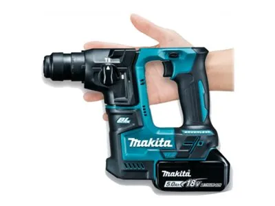 Makita DHR171RAJ - Roterende hammer - ledningfri - SDS-plus - 1.2 Joule - 2 batterier - 18 V