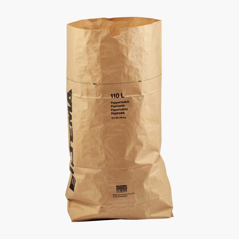 Papirsekk, 110 liter
